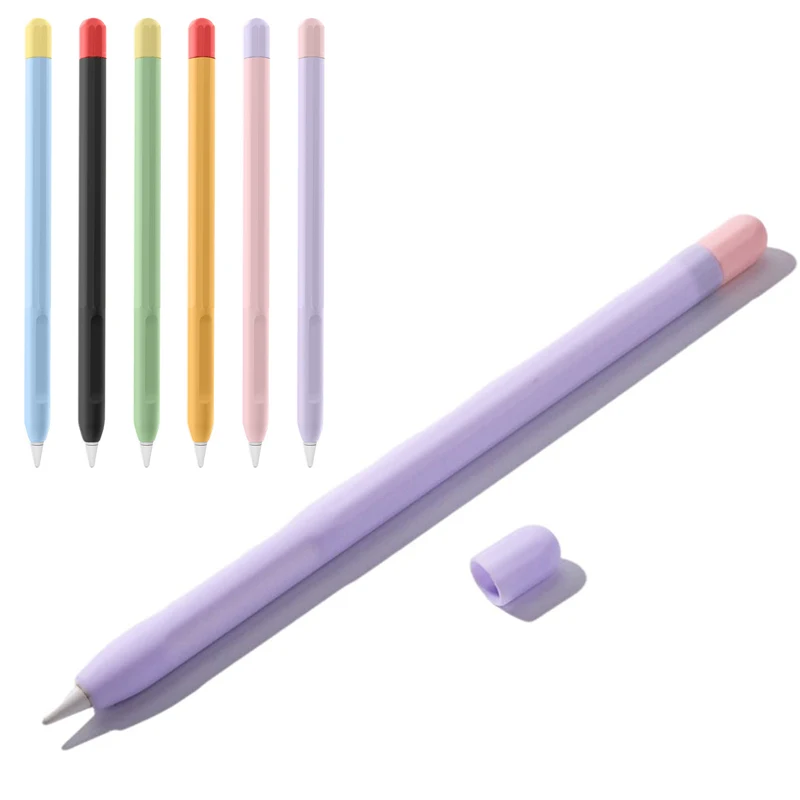 Zachte Siliconen Pennenhouder Voor Appelpotlood 1e 2e Generatie Stylus Pennenhoes Voor Appelpotlood 2 1 Beschermhoes Accessoires