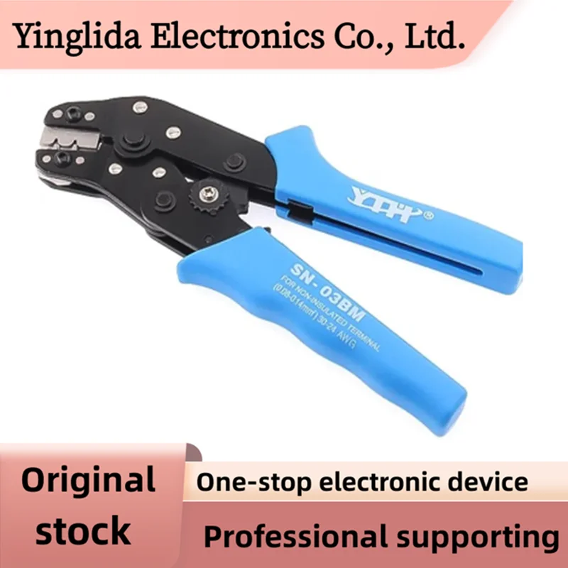 SN-03BM Hand Crimping pliers For Crimping of D-SUB connectors,XH,PH 1.5 1.25 ZH1.5 30-24AWG Crimping tool 0.08-0.14mm2 terminal