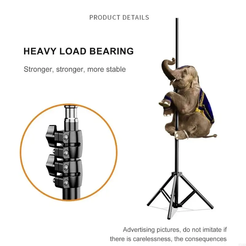 2025 جديد حامل حامل ثلاثي القوائم من الألمنيوم القابل للتعديل لكاميرا ويب كاميرا الإسقاط وإضاءة الاستوديو مع دوران 360 درجة