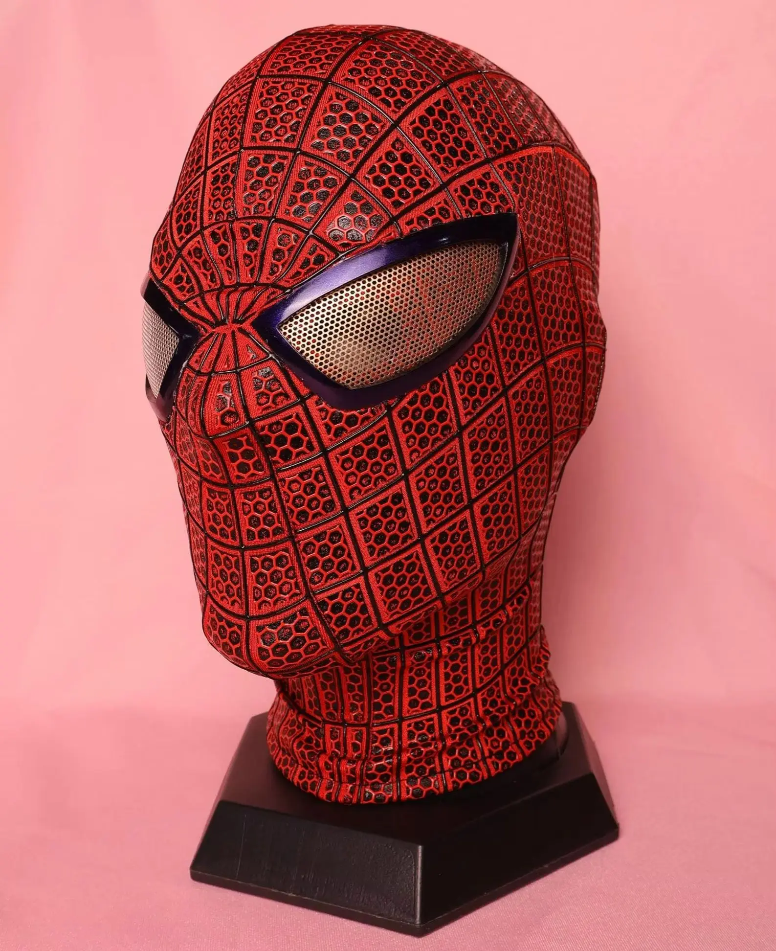 スパイダーマン マスク 生地 アクセサリー 磁気外し可能