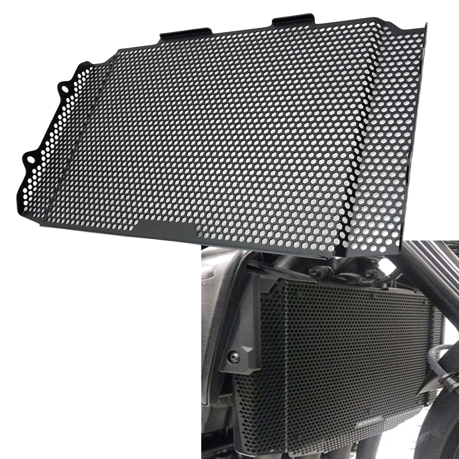 Motorcycle Radiator Grille Grill Guard Cover Water Tank Protector For HONDA CB1000R 2018-2022