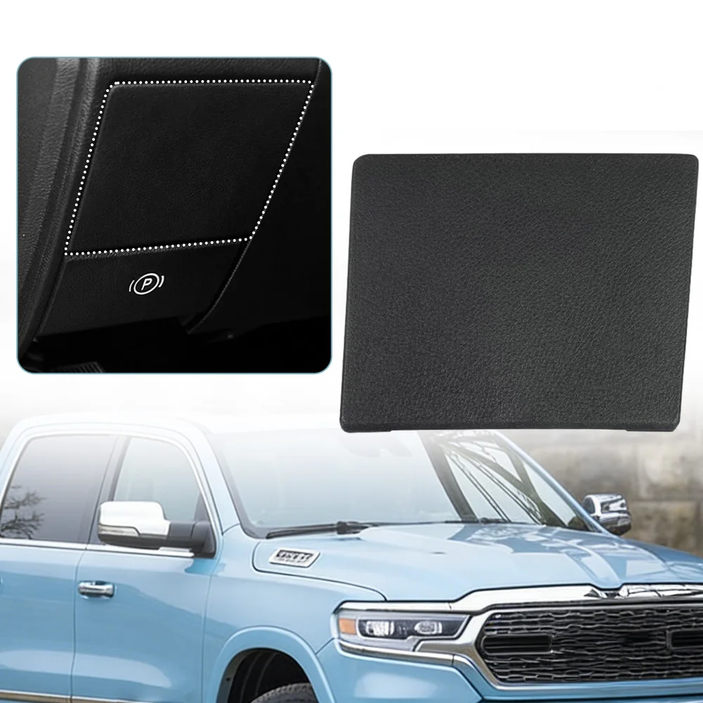 For Dodge Ram 1500/2500/3500 2013-2019 1pc Left Hand Drive Black Parking Brake Release Handle Upper Cover 1WA33DX9AB