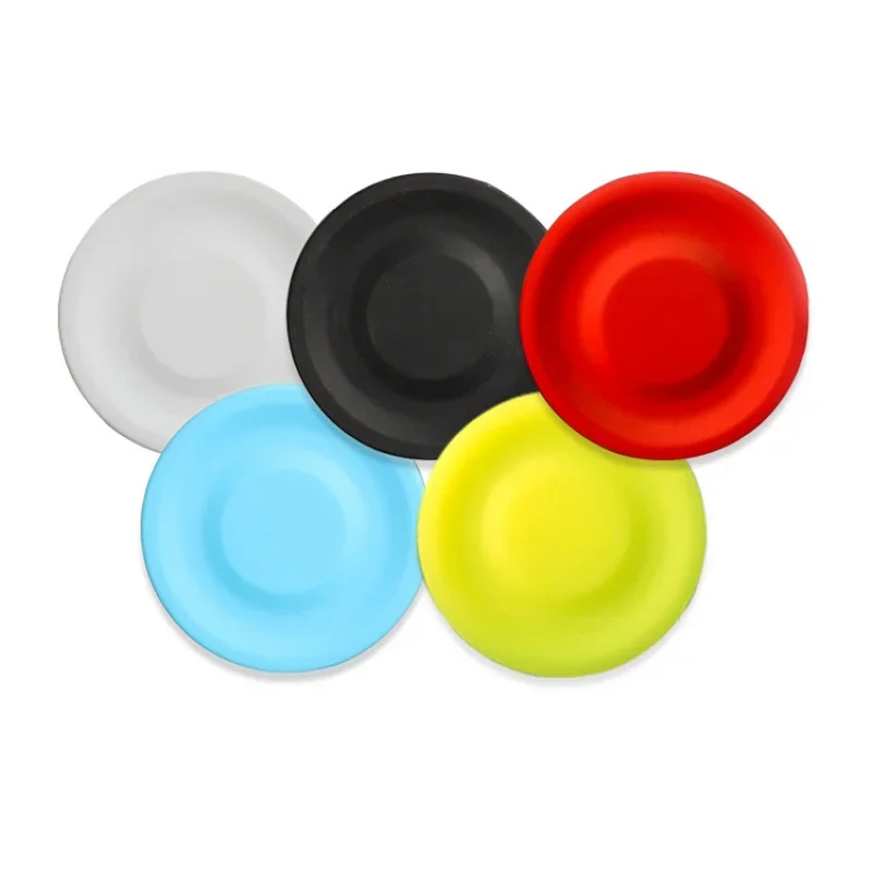 Spot wholesale of new silicone flying saucers fingertips mini flying luminous silicone discs