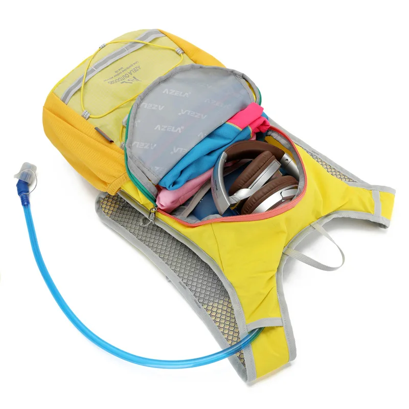 Nylon ultra light running cycling water bag backpack multi-function color collision large capacity hiking hiking backpack