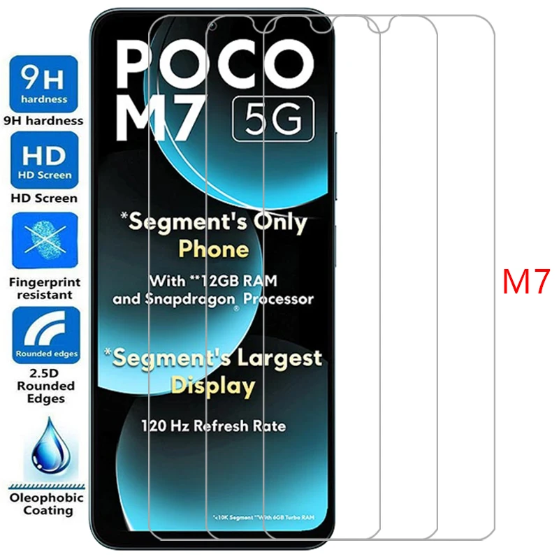 phone case for xiaomi poco m7 5g tempered glass on pocom7 m 7 7m 5 g back cover 360 xiomi xaomi xiami xioami poc pco m7case