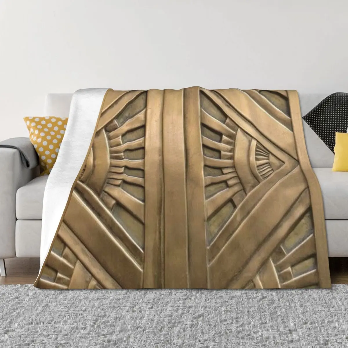 

Art deco,vintage,elegant,chic,1920 era,bronze,beautiful,the great gatsby Throw Blanket Tourist decorative halloween Blankets