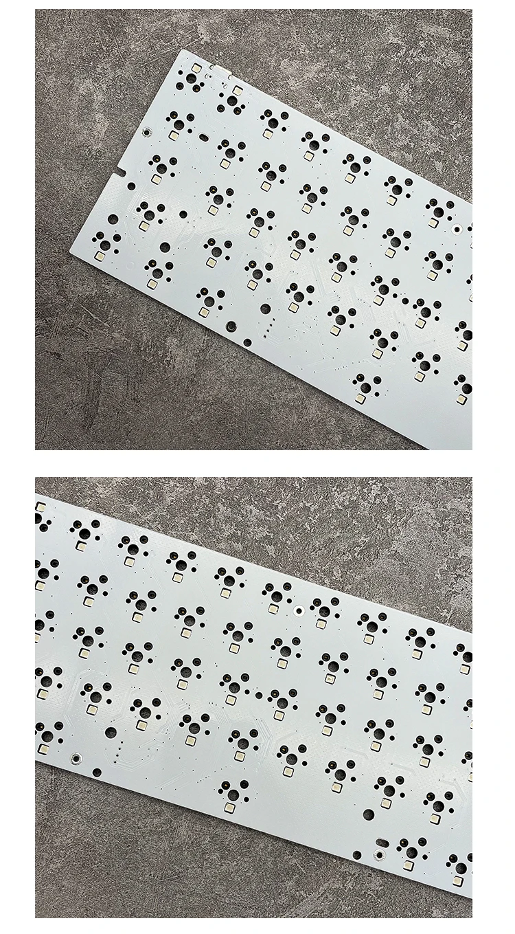 63/64 Keys Hotswap PCB RGB for GH60 VIA Type C