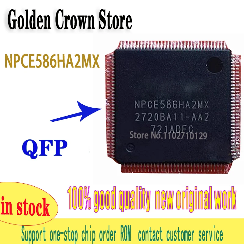 5PCS/lot  100% NPCE586HA2MX NPCE586 Chipset work New original In Stock