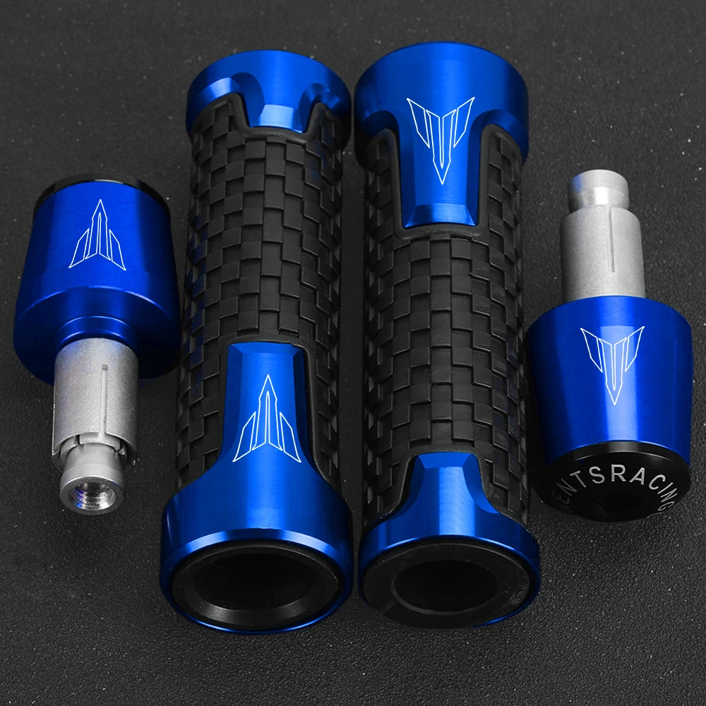 For YAMAHA MT 01 MT03 MT-07 MT 09 MT10 MT15 MT25 MT125 2001-2024 Motorcycle Handlebar Grips Handle grip Ends Plug Slider Caps