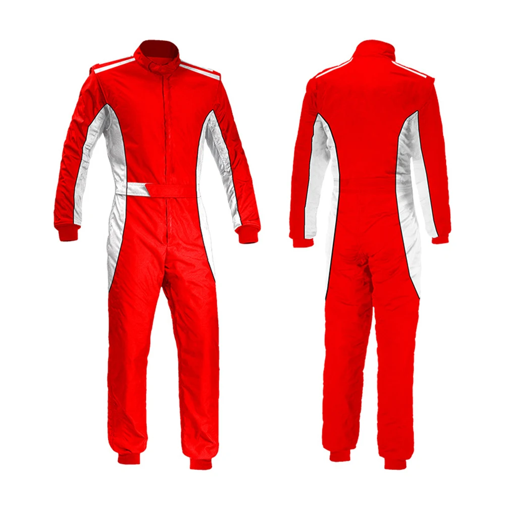 Racing Clothes Breathable Go-kart Suits Waterproof A Racing Onesie Wear Resistant Biker Clothes Polyester Fiber S-4XL