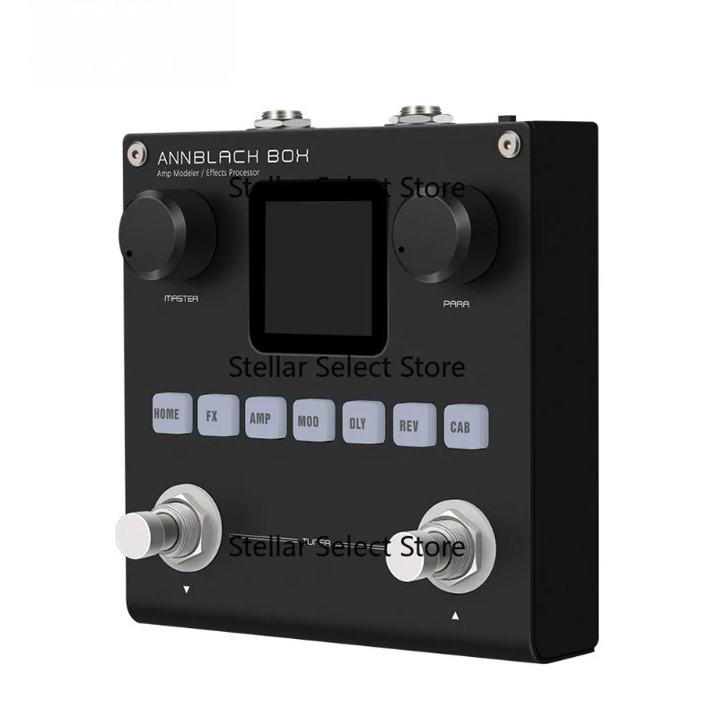 Electric guitar multi-effects processor and guitar/bass amp simulator
