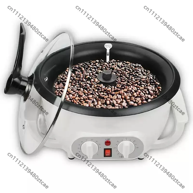 Round Multifunctional Coffee Bean Roaster, EU Standard Coffee Roasting Machine For Cross-border Sale