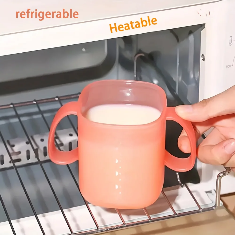 كوب بقشة 3 في 1، كوب تعلم للأطفال مع غطاء، تصميم مفتوح، كوب امتصاص، زجاجة مياه، كوب شرب التعلم مع شفاطة، غطاء و