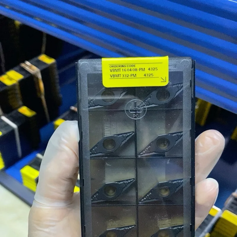 

Hard alloy cutting blades VBMT160404-PM 4335 4325 4315