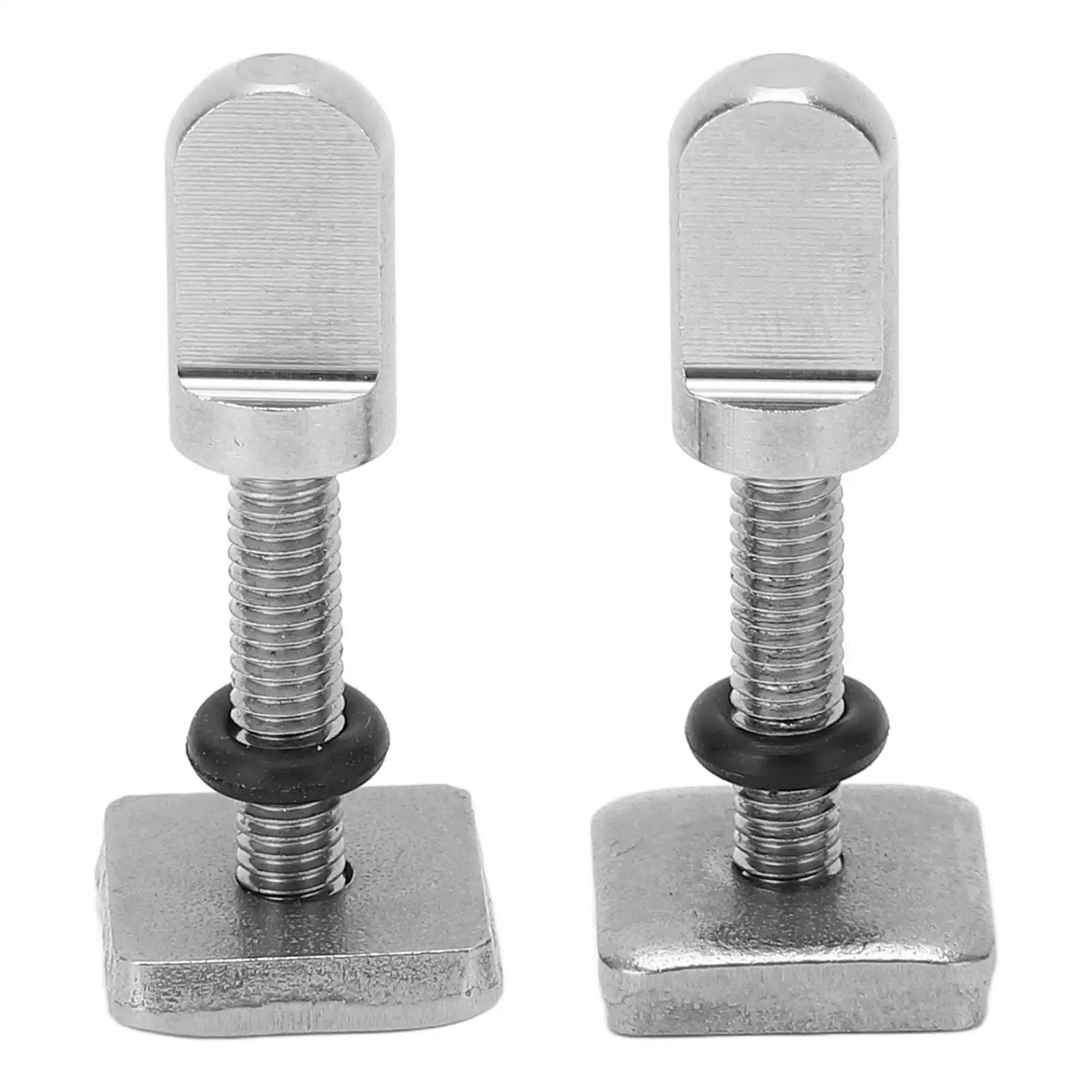 

2Pcs Stainless Steel for surfboard Tail Fin Screws with Hand Tightening Plug - Fits Longboard M4