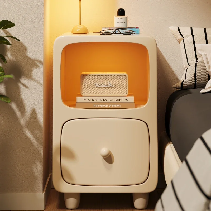 

European Drawers Bedsides Table Modern Storage Aesthetic White Bedsides Table Girl Nordic Mesa De Noche Dormitorio Furniture