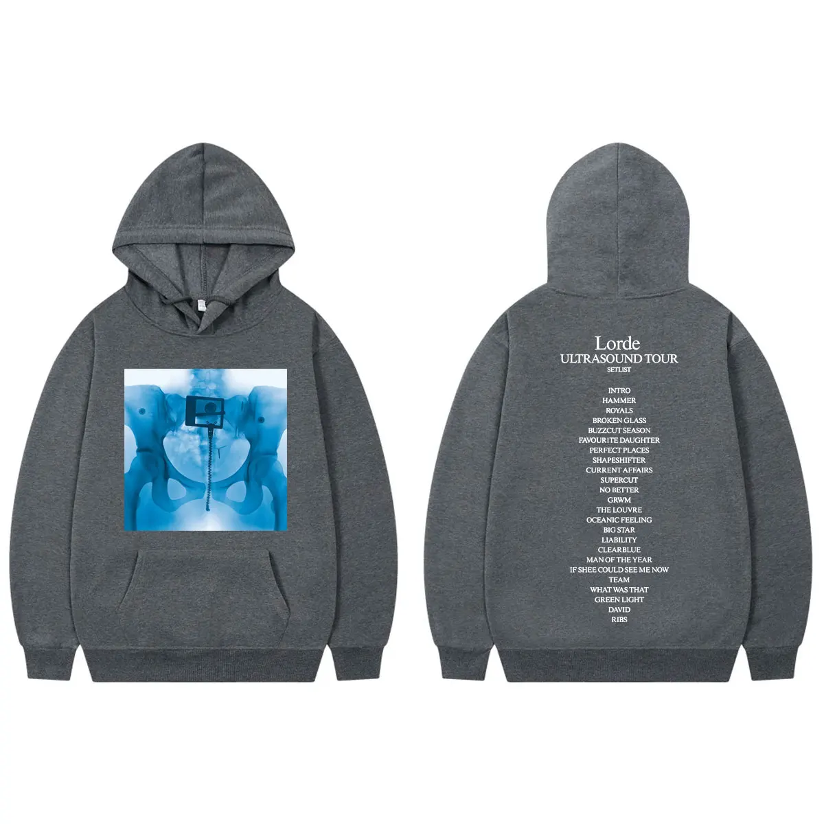 가수 로드 버진 2025 신상 앨범 굿즈 후디 고품질 패션 긴팔 풀오버 남녀 공용 캐주얼 오버사이즈 스웨트셔츠