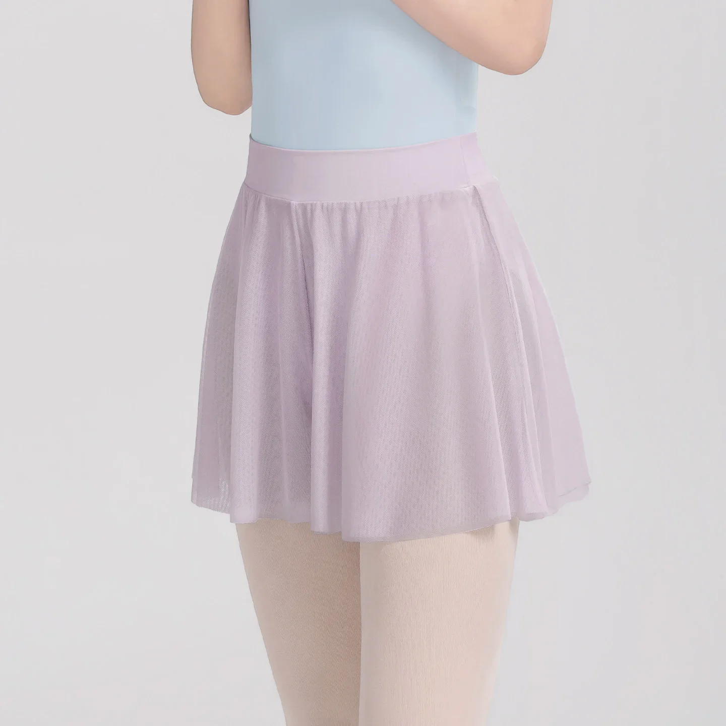 Women Dance Skirted Pants Fitness Yoga Short Trousers Jogging Sport Training Short Pantskirts Girls Soft Mesh Dance Culottes