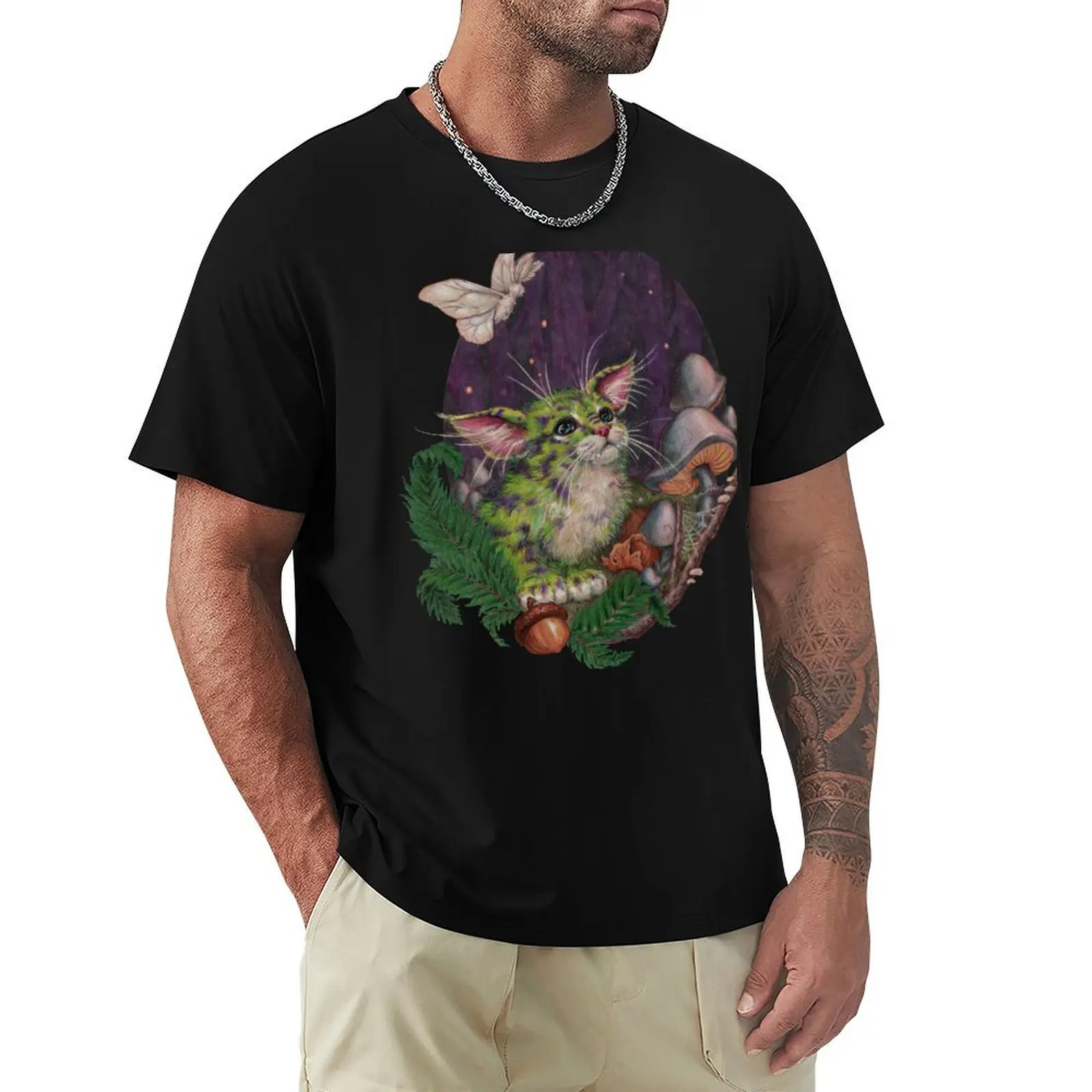 Camiseta Rare Sighting of the Gobbo Kitty, camiseta informal para vacaciones de verano