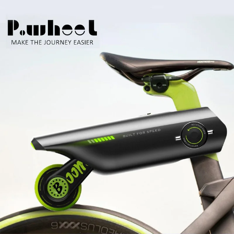 

Electric Bike Conversion Kit 31 Miles Range Pedal Assist for Road Bike 12V10AH Chargeable Battery 15.5Mph Tool-Free Installation