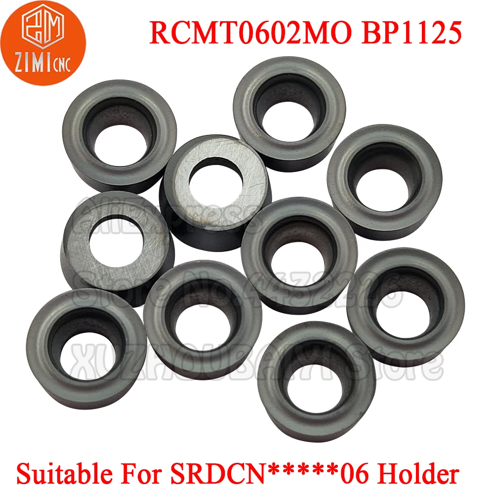 10p RCMT0602MO BP1125 RCMT0602 MO BP1125 RCMT 0602 MO 카바이드 밀링 인서트 터닝 공구 커터 선반 가공 밀링 공구