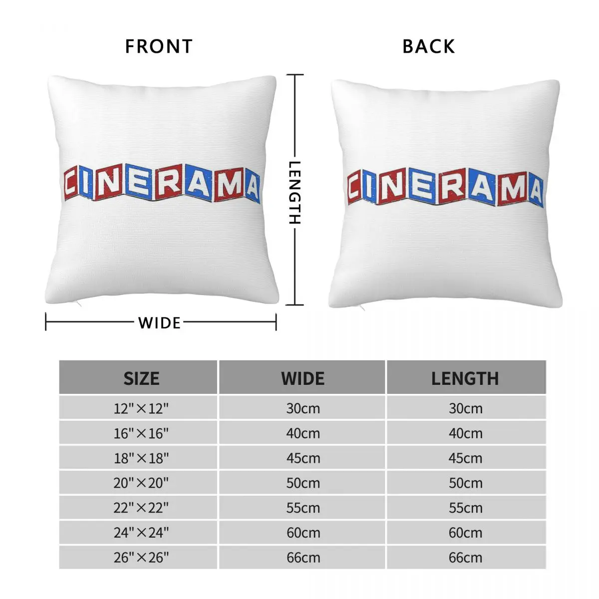 Cinerama Morocco Tangier Square Pillowcase Polyester Linen Velvet Pattern Zip Decor Sofa Seater Cushion Cover 18