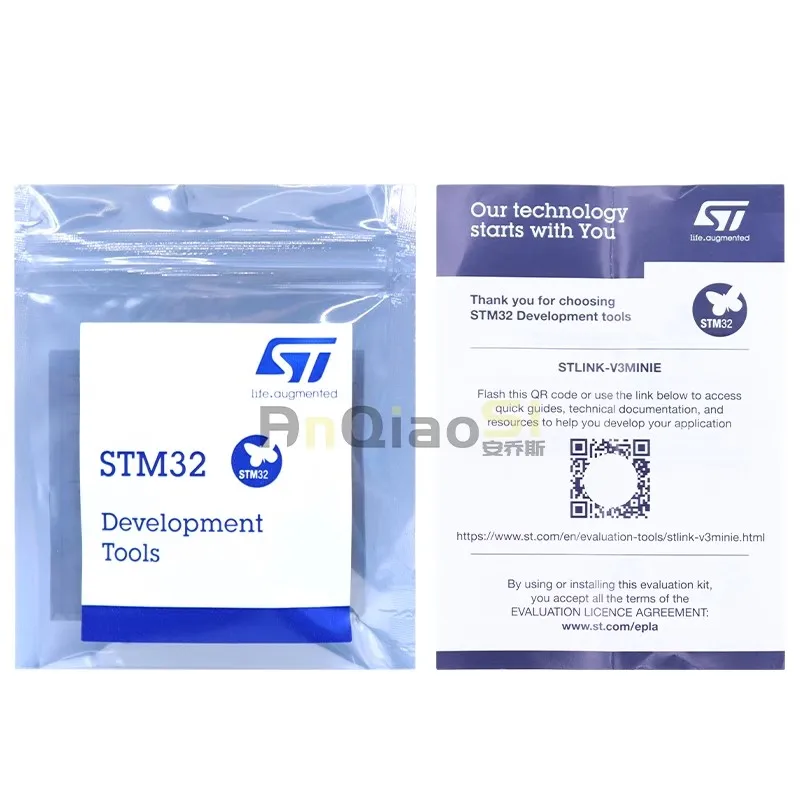 STLINK-V3MINIE inclui conjunto de adaptadores