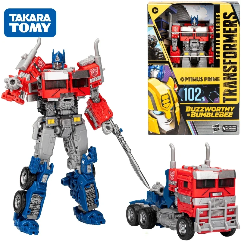 In Voorraad Transformers SS Serie SS-102BB Optimus Prime (ROTB) Verzamel Figuur Anime Robot Actiemodellen Kid Geschenken Stitch