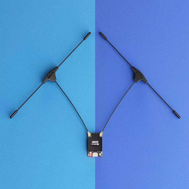 Odbiornik GEPRC ELRS Dual PA500 Diversity 915M z wysokowydajnym układem PA 500mW, obudowa CNC ze stopu aluminium, do dronów FPV Quadcopter, części.