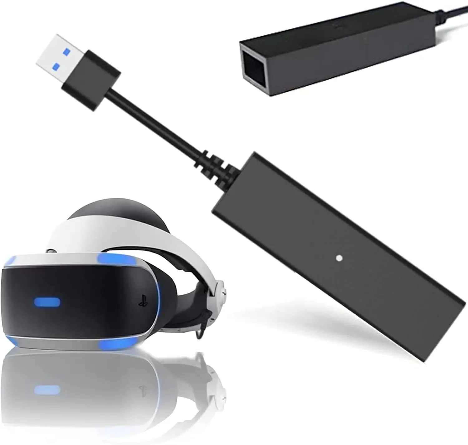 PS VR Mini Camera Adapter for Playing PS VR on PS5, PS4 PSVR to PS5 Converter Cable Adapter