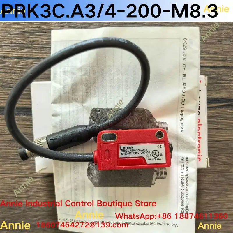 Brand New PRK3C.A3/4-200-M8.3 Sensor 50133623 High-Quality Industrial Sensor for Reliable Performance