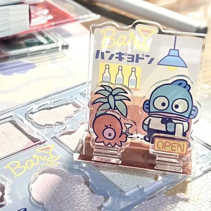Hangyodon Acrylic Stand Figure Anime Peripherals Cute Cartoon Originality Acrylic Desktop Small Ornament Display Collectibles