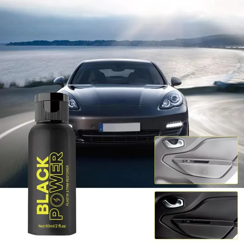 Car Interior Leather Cleaner Conditioner 60ml Interior Repair Fluid for Leather Apparel Furniture Auto Interior and Bag Restorer