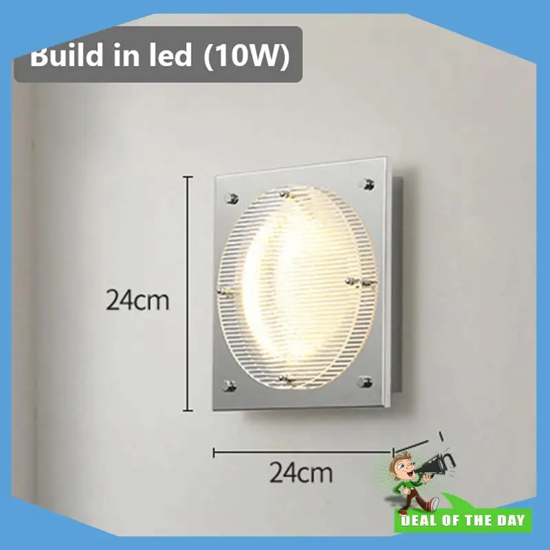 24-Hour Delivery Medieval Square Wall Lamp High-End Luxury Multi-Function Atmosphere LED Retro Bedroom Wall Lamp