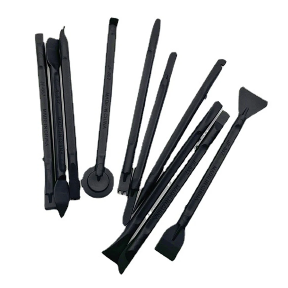 10pcs Carbon Fiber Pry Bar Mobile Phone Repair Tool Kit Removal Crowbar  Disassembly Spudger Plastic Disassemble Crowbar Pry