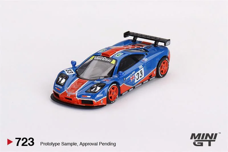 MINI GT 1:64 F1 GTR #33 1996 Le Mans 24Hr LHD Diecast Model Car