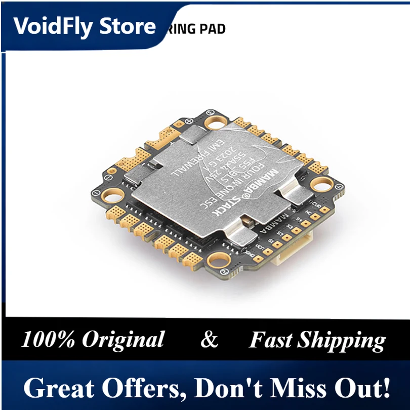 VoidFly DIATONE F405 MK2 V2 Flight Controller ESC Stack F405MK2 Flight Controller F55 BLS ESC 3-6S DSHOT300/600 For FPV Drone Qu