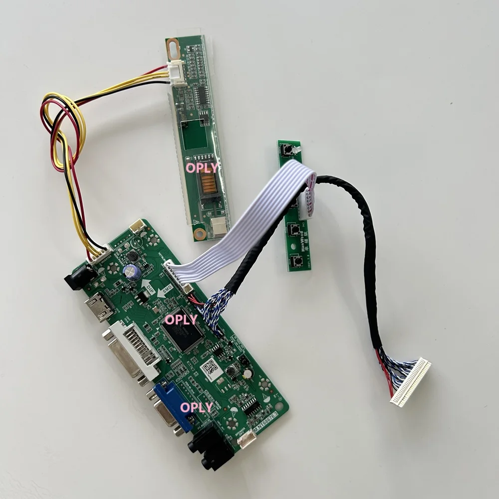 

M.NT68676 Controller board HDMI-compatible DVI VGA for LTN170WP-L02 LTN170WP-L01 LTN170WP-L03 1680X800 17” LCD panel screen DIY