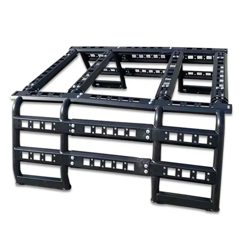 

Custom Universal Auto Accessories Adjustable Roof Top Tent and Cargo Rack , Bed Roof Rack for Pickup Truck