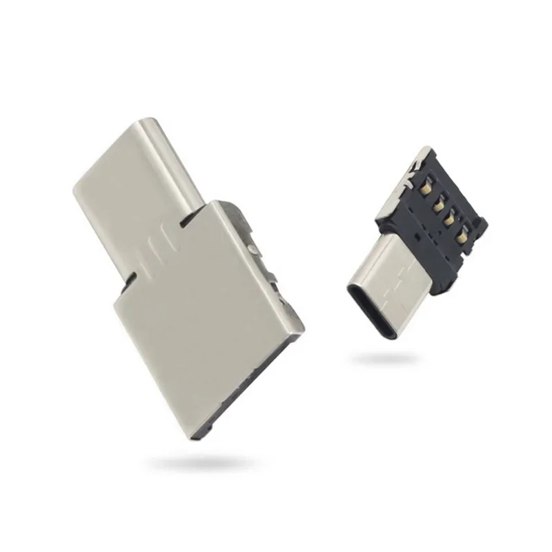 Adapter Micro USB typu C USB-C męskie do żeńskiego złącza danych USB 2.0 dla macbooka z systemem Android