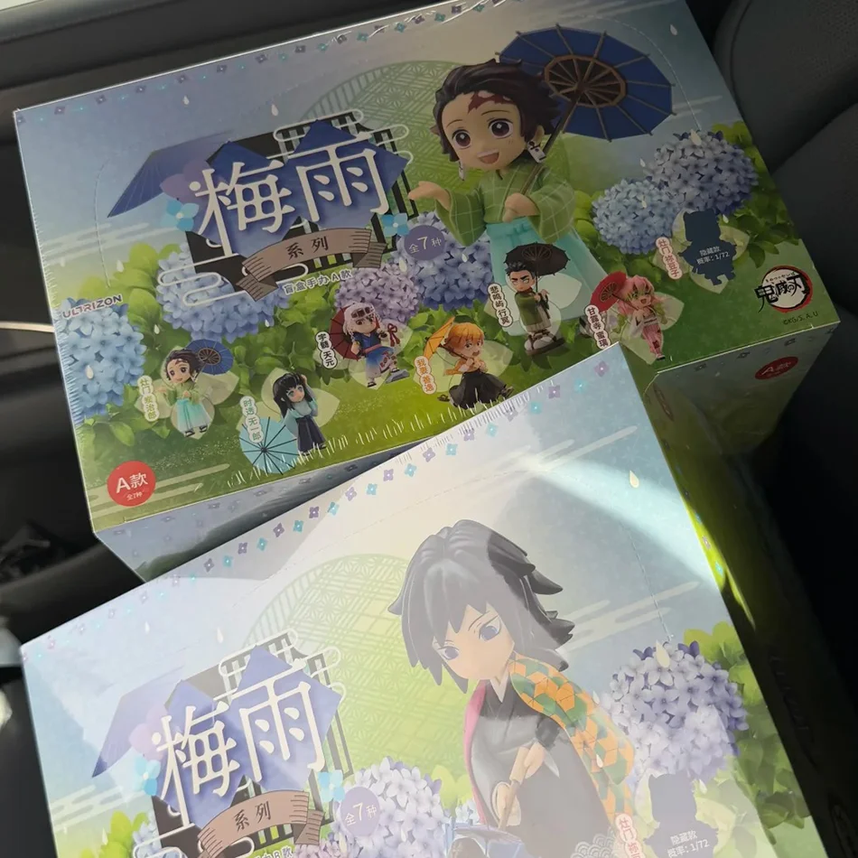 

Фигурка из аниме Demon Slayer: Танджиро Камадо и Нэзуко, креативная персонализированная статуэтка, модель-украшение, подарочная коробка-сюрприз.