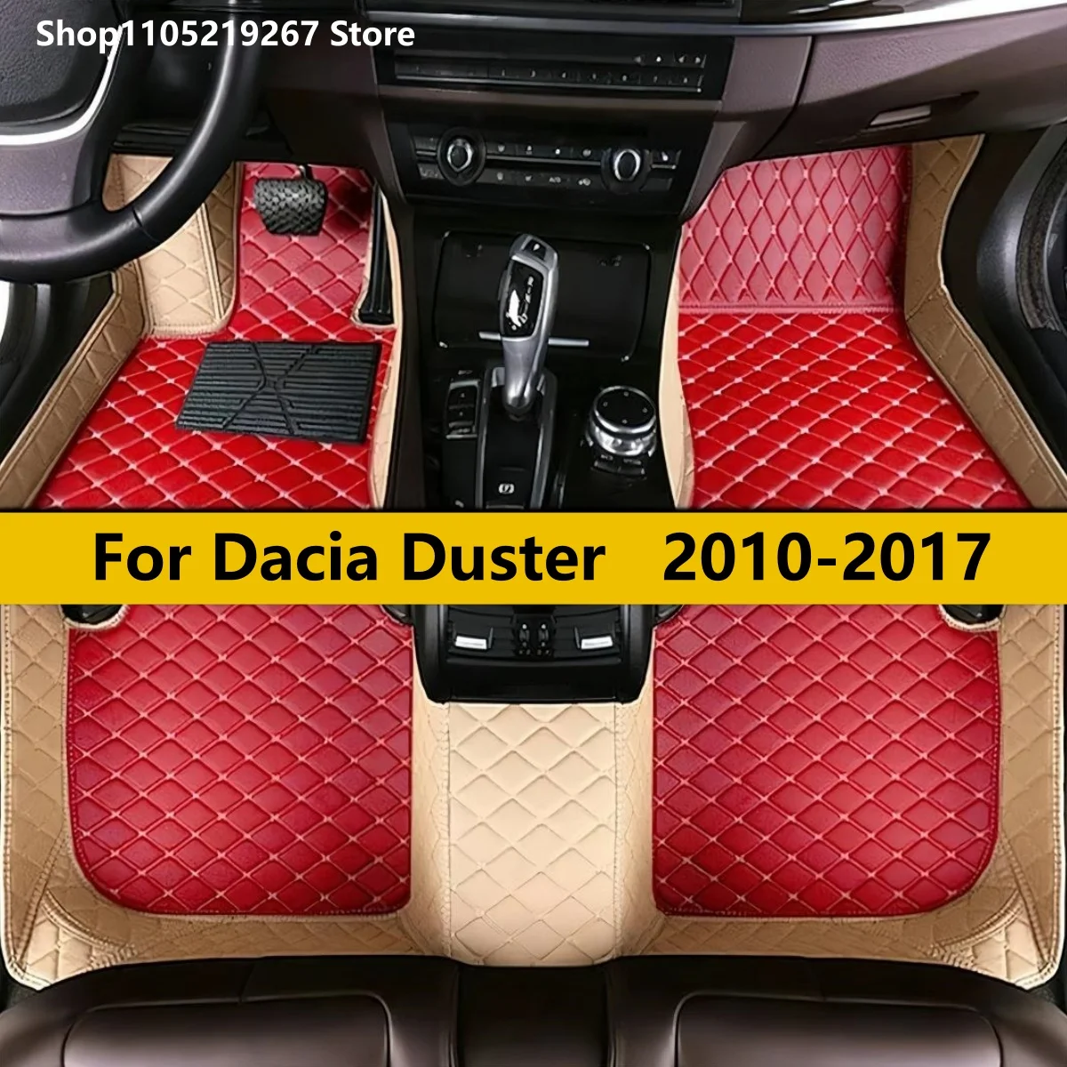 

Автомобильные коврики на заказ для Dacia Duster 2010 2011 2012 2013 2014 2015 2016 2017, кожаные автоаксессуары, автомобильный ковер