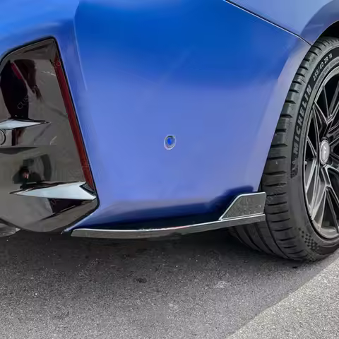 Divisor lateral del parachoques trasero para BMW G20 G21 M Sport 320d 330d 330e M340i 2022-2024 LCI, faldas difusoras de parachoques trasero, kits de carrocería de sintonización - AliExpress 