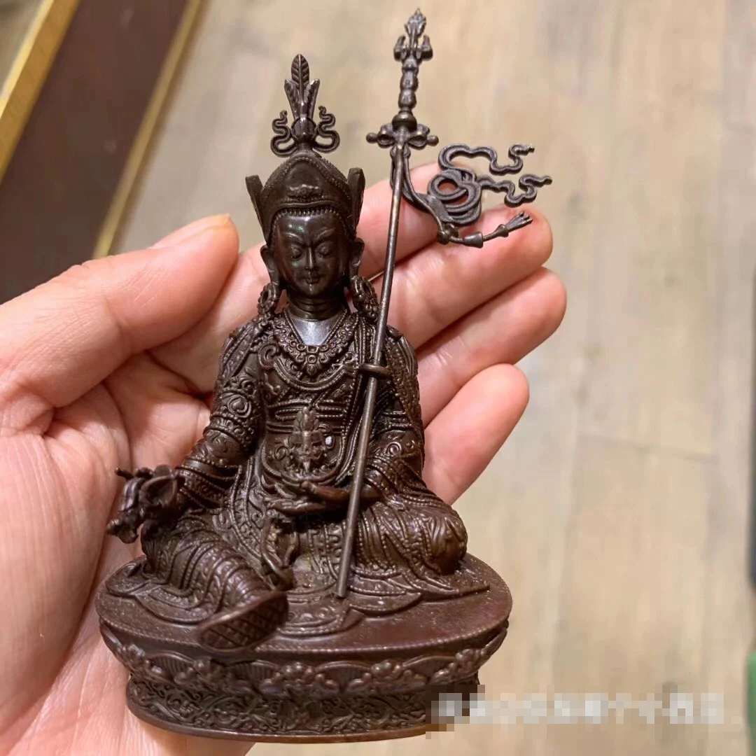 

Wholesale Buddhist supplies family bless safe health good luck high grade Guru Rinpoche Padmasambhava Buddha statue Small