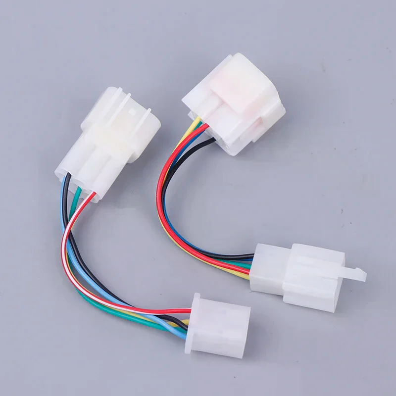 Motor Hall Extension Wiring Electric Bicycle Tool 5 Pin Male Female Waterproof Hall Conversion Plug-in Hall Adapter Ebike Tools