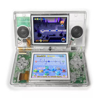 Clear Full Housing Shell Case Cover Replacement Repair Parts Kit for DS Lite NDS DSL NDSL Button Pads Screen Lens Crystal