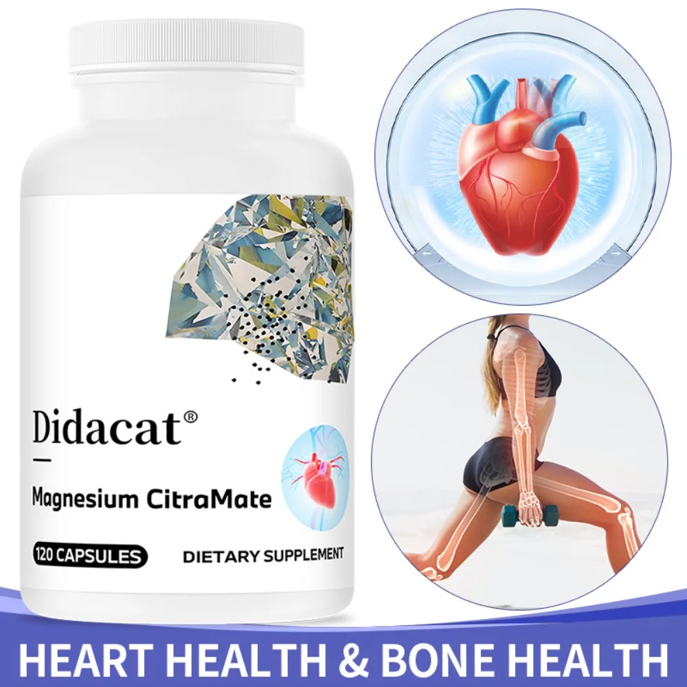 Magnesium Citrate - Easily Absorbed, Purified Trace Mineral - Muscle, Nerve and Energy Support, Non-GMO
