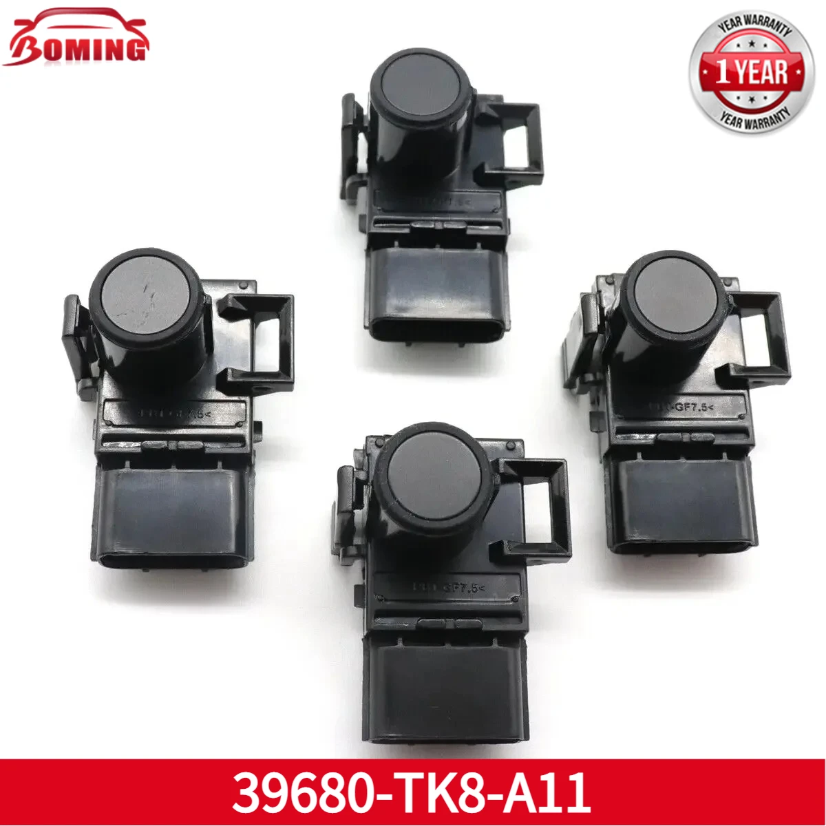 For HONDA ODYSSEY 2011-2017 PILOT 2012-2015 39680TK8A11A4 39680TK8A11B4 Black PDC Bumper Parking Sensor 4PCS 39680-TK8-A11