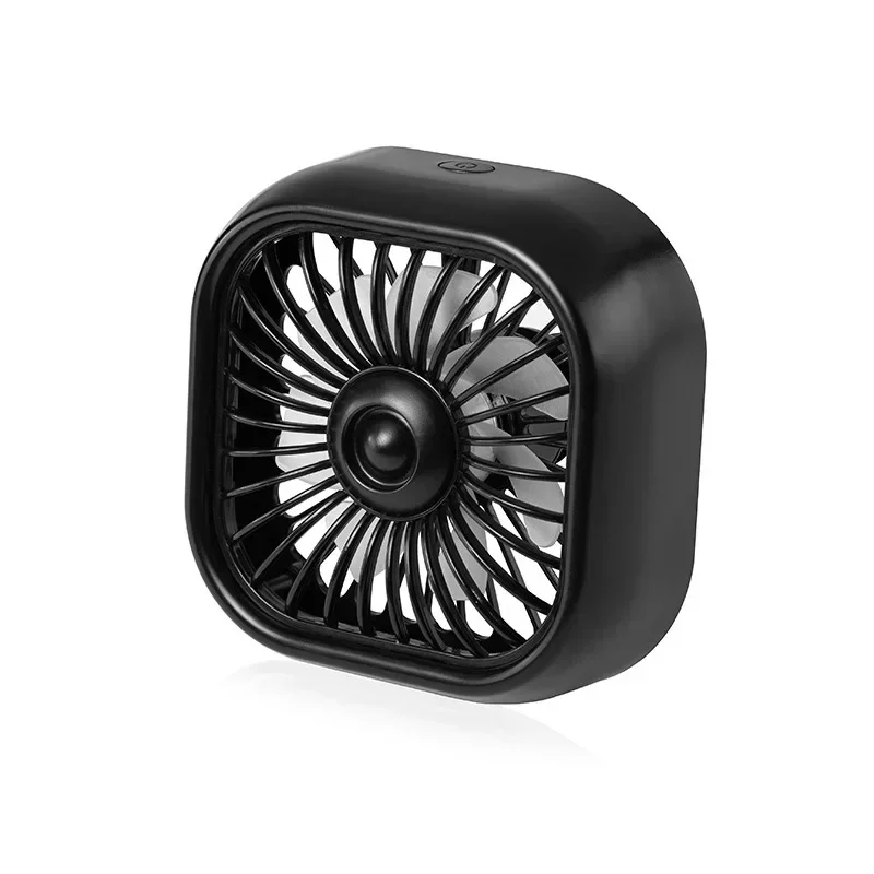 Vehicle Mini Fan The USB Fan Is Installed in The Air Outlet of The Car Air Conditioner Comes with Light Three-level Adjustment