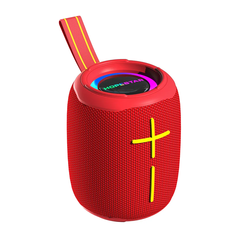 Hopestar P20 Mini Waterproof Bluetooth Speaker 10W Portable Wireless Speaker with TWS Pairing Bass Sound, Outdoor Travel Speaker